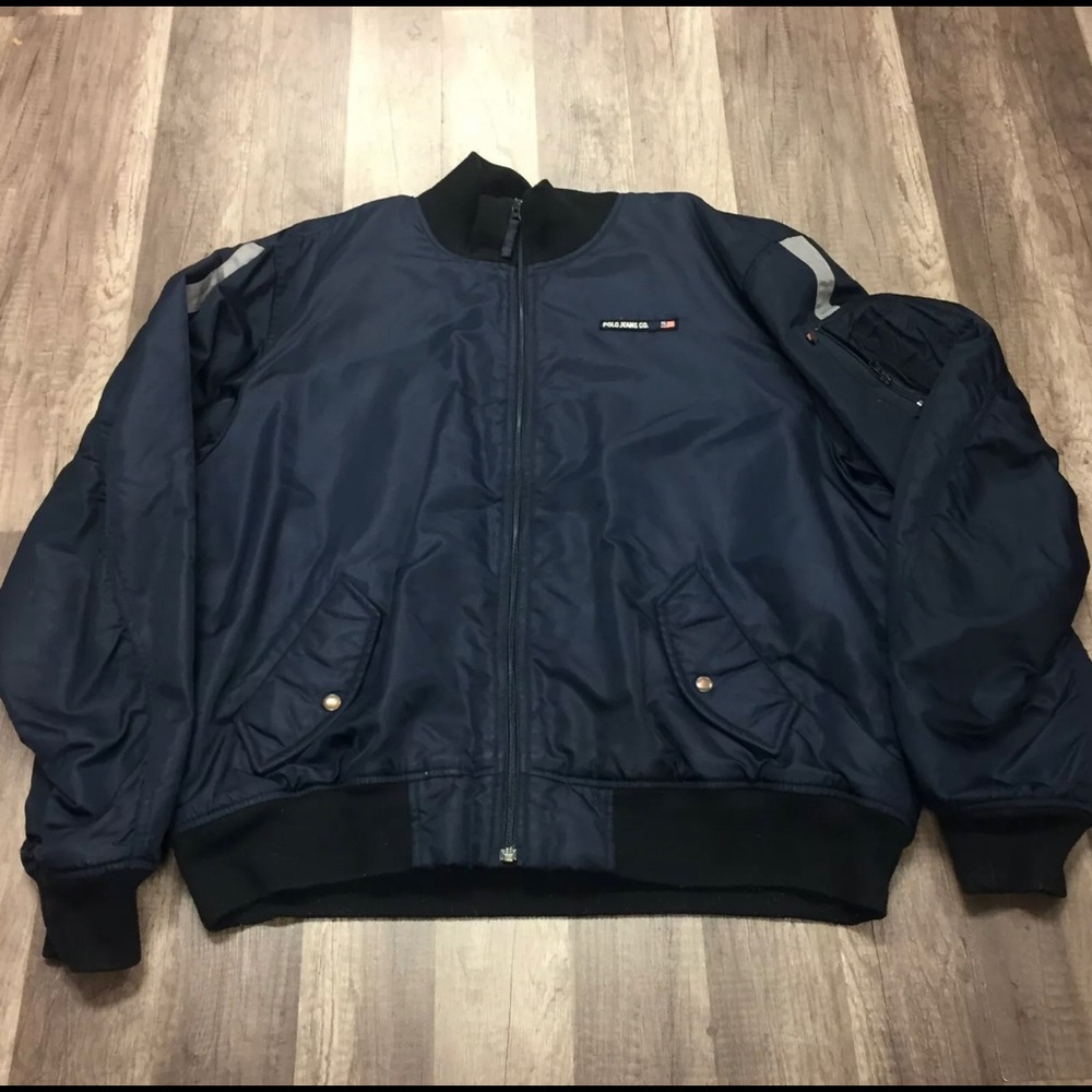 POLO JEANS RALPH LAUREN BOMBER JACKET Vintage